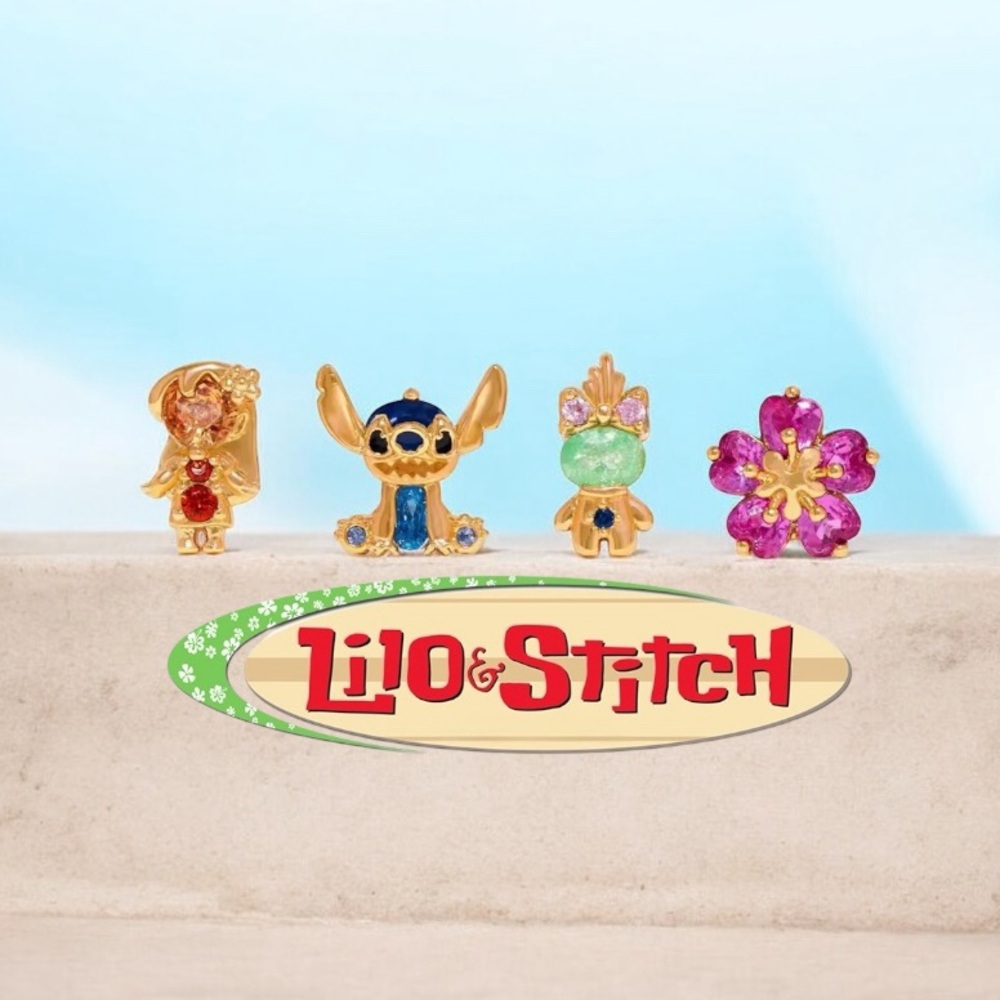 Disney Lilo and Stitch Rhinestone earrings